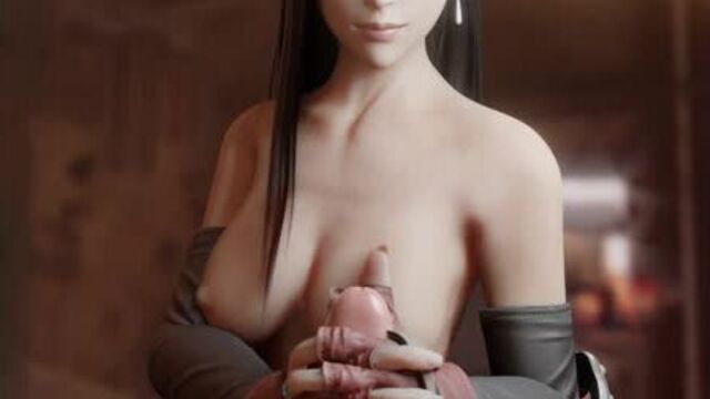 Tifa handjob topless 2048p