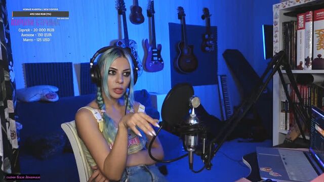 Про авторские на токийского гуля, пугающий донат, про спонсоров и концовка стрима! ai mori для вп