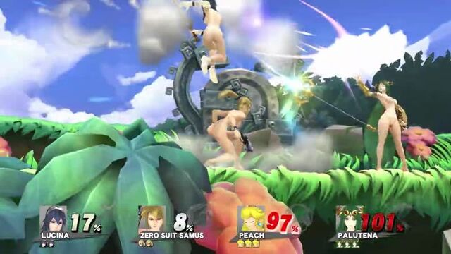 Sm4sh nude mods — naked battle! (18+) [1080p 60fps]