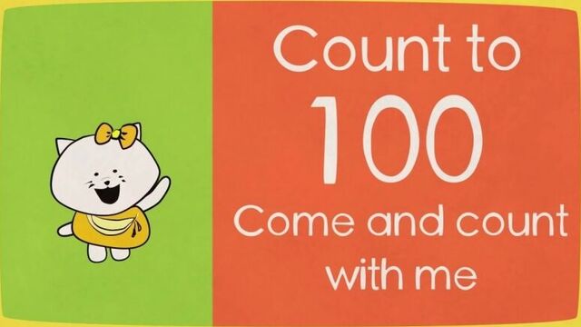 Big numbers song _ count to 100 song _ the singing walrus