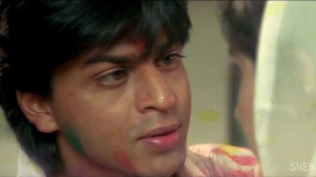 Sharukh khan proposes divya bhatti scene from deewana [1992] [hd] hindi romantic movie