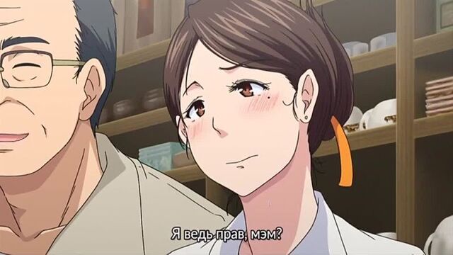 Hentai/ хентай 18+ 1 серия шлюха / yue ni hitozuma wa netorareta