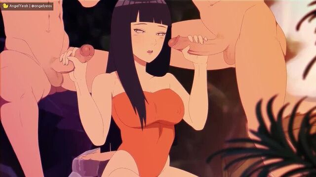 ???? angelyeah | hinata hyuga (naruto) [hentai animated]