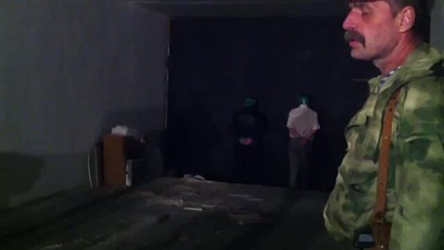 Расстрел пленных украинских офицеров или инсценировка