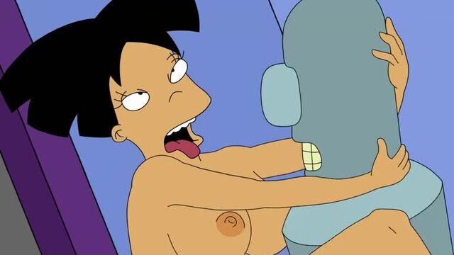 Futurama/футурама/эми трахается с бендером (by nstat) hd720p