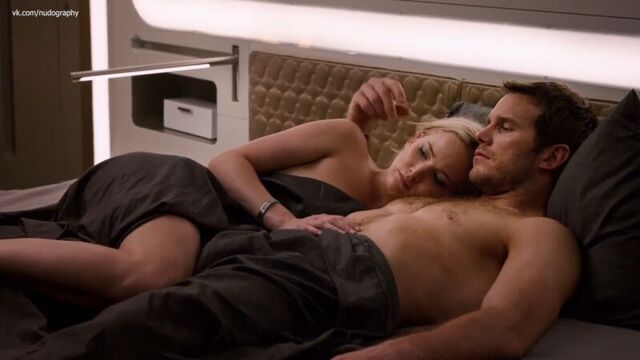 Дженнифер лоуренс (jennifer lawrence) голая в фильме "пассажиры" (passengers, 2016, мортен тильдум) 1080p