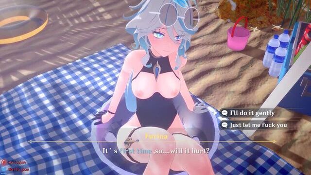 Genshin impact hentai / rule34 / геншин импакт хентай - фурина