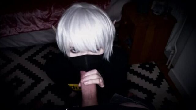 Фембой сосёт | гей порно большой чёрный хуй член анал очко жопа попа секс ёбля трахнул без гандона натуралы парни кончил сперма