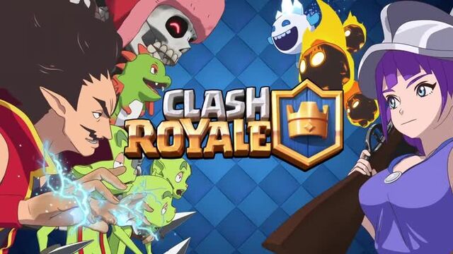 Аниме clash royale