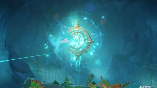 Genshin impact (v4.1). #30. коварный свет из глубин (задание мира)