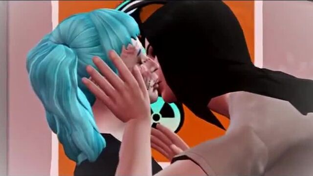 Ларри, я люблю тебя... - 18+ - the sims 4 machinima - sally face - машинима.mp4