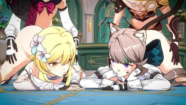 Lumine x lynette • люмин x линетт •【genshin impact】(mellewd)