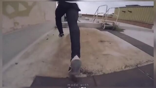 Побег от охраны под песню "ран вася ран"