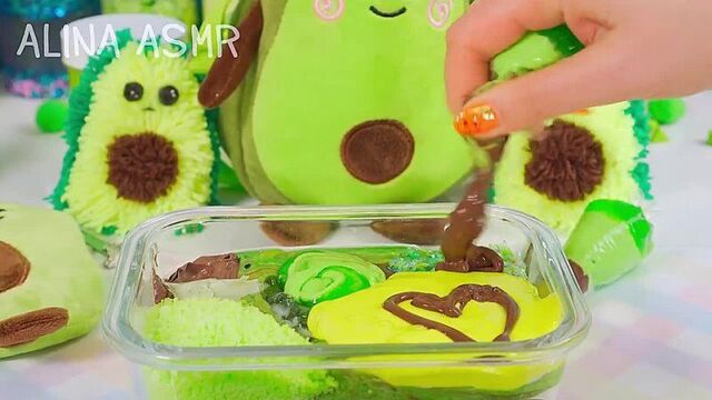 [alina asmr] страшные истории со слаймами. страшилки и слаймы