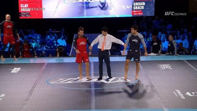 Клей гуида (команда ufc) vs. грегор грейси(команда pride).грэпплинг.ультраквинтет.