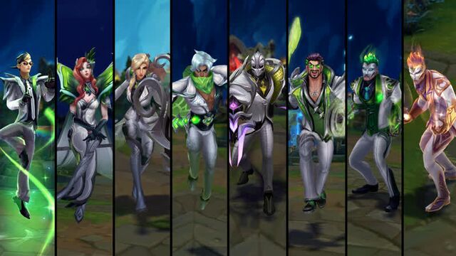 Цветовые схемы: галантные зед, дрейвен, ле блан, мастер йи, леона, бренд и мальзахар | league of legends