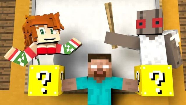 Школа монстров лаки блок - рисование - танцы - гренни против балди - топ 5 - майнкрафт анимация