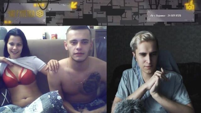 [антонов юра] раздел девушку в чатрулетке