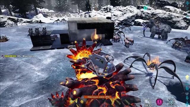 [fenomen games] magmasaur (магмазавр) genesis ark. express обзор: приручение, разведение и способности в арк.