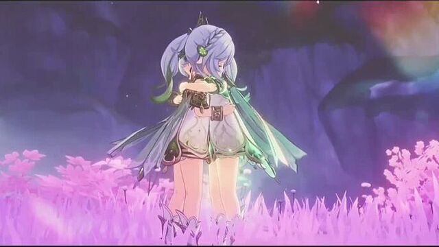 Genshin impact; nahida + rukkhadevata edit