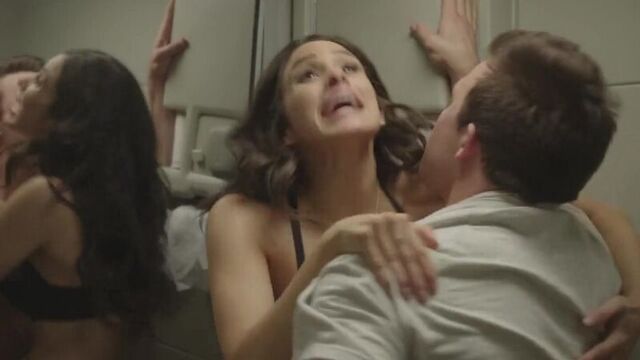 Porn в самолете