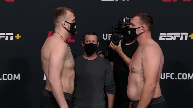 Сергей спивак на дуэли взглядом перед ufc вегас 19