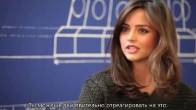 Интервью с дженной коулман | interview with jenna coleman | день доктора | the day of the doctor | doctor who bbc