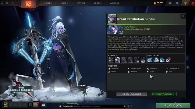 Аркана на drow ranger | dota 2