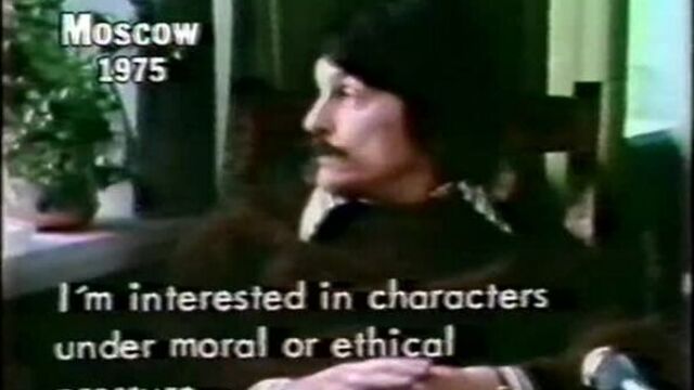 Fs прием. моменты на сломах (из д/ф "кино тарковского", bbc arena)