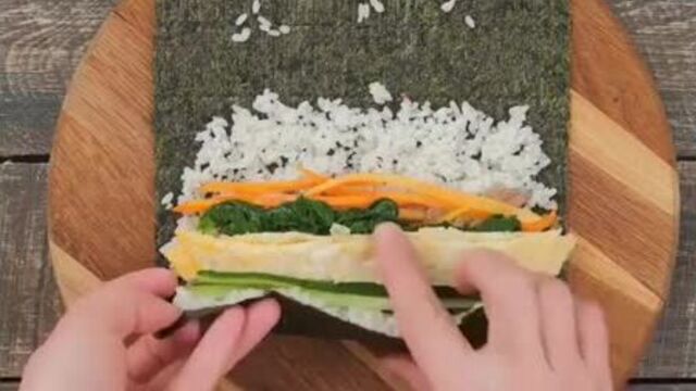 Кимпаб (корейские роллы)