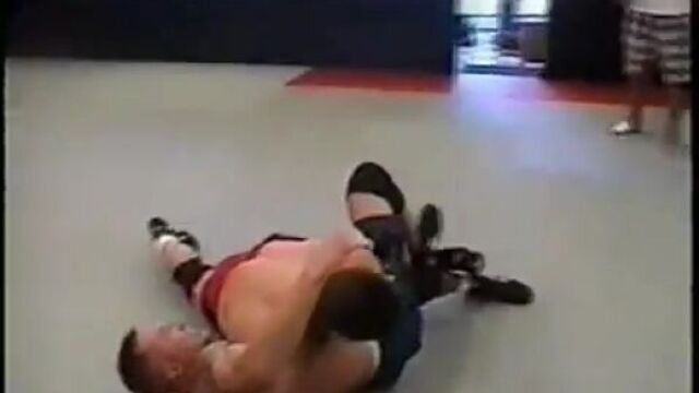 Кен шемрок - фрагмент олдскульной борцовской тренировки