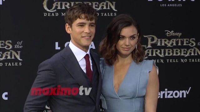 Мероприятия | брентон туэйтес и хлоя пейси на дорожке / премьера пиратов 5, лос-анджелес (18.05.17)