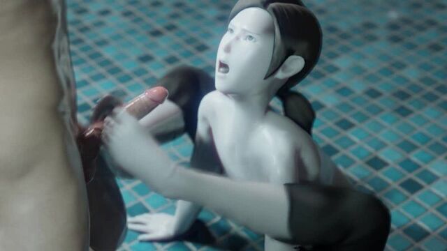 Wii fit trainer - footjob topless 48fps 3d porn