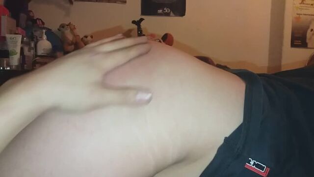 Отшлёпал жопку