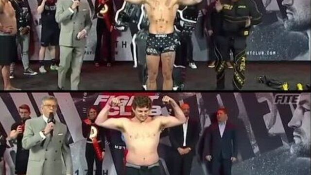 Джейк пол бен аскрен взвешивание