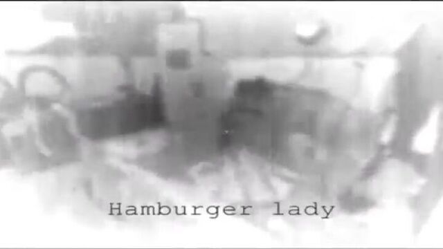 Hamburger lady