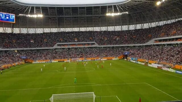 Мордовия арена, саранск, тестовый матч (ичалки ковылкино торбеево темников)