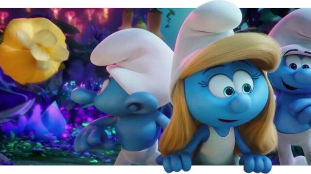 "смурфики 3: затерянная деревня"