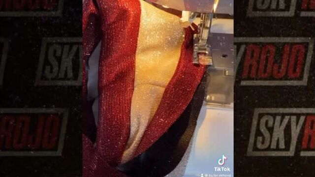 Sky rojo wendy lali cosplay \ красный дермантин \ косплей