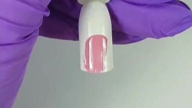 Маникюр перепелиное яйцо