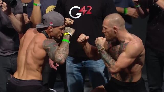 Дастин порье vs конор макгрегор - церемония взвешивания ufc 257