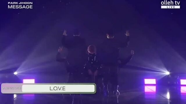 Пак джи хун (park jihoon) - "l.o.v.e" - онлайн-концерт "message" 13.12.2020г.