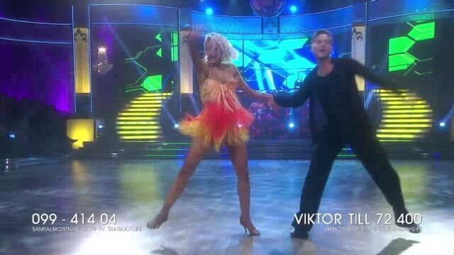 Viktor frisk och linn hegdal–cha cha.(let s dance 30.03.2018.)