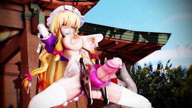 【r18mmd】八雲紫耐久搾精運動 【futa】