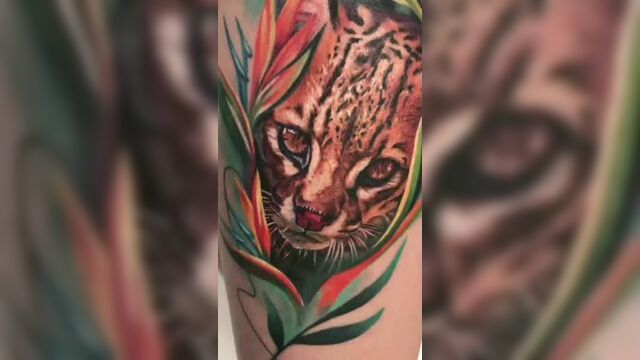 Tattoo - ocelot (e_vesnushka)