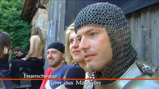 Interviews mit feuerschwanz - feuertanz festival 2008 - burg abenberg [official interview] 2008