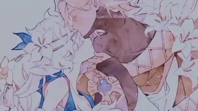 Cookie run; pure vanilla cookie + white lily cookie edit