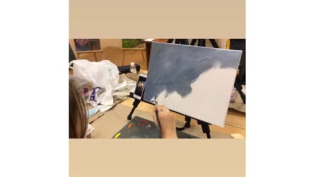 Рисуем авокадо маслом