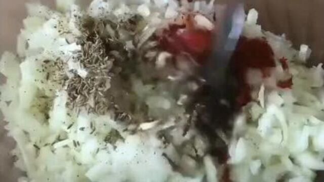 Турецкая самса (ингредиенты в граммах в описании).mp4