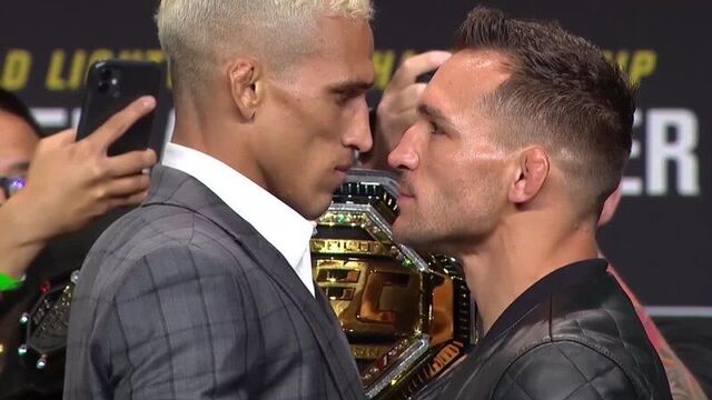 Чарльз оливейра vs майкл чендлер - битва взглядов с пресс-конференции перед ufc 262